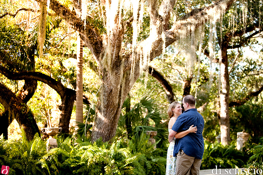 engagement photography of Krystin Gokey and Jim Ryan at Vizcaya and South Beach in Miami, FL from Alessandro Di Sciascio of Di Sciascio Photography, South Florida wedding photography from Fort Lauderdale wedding photographers.