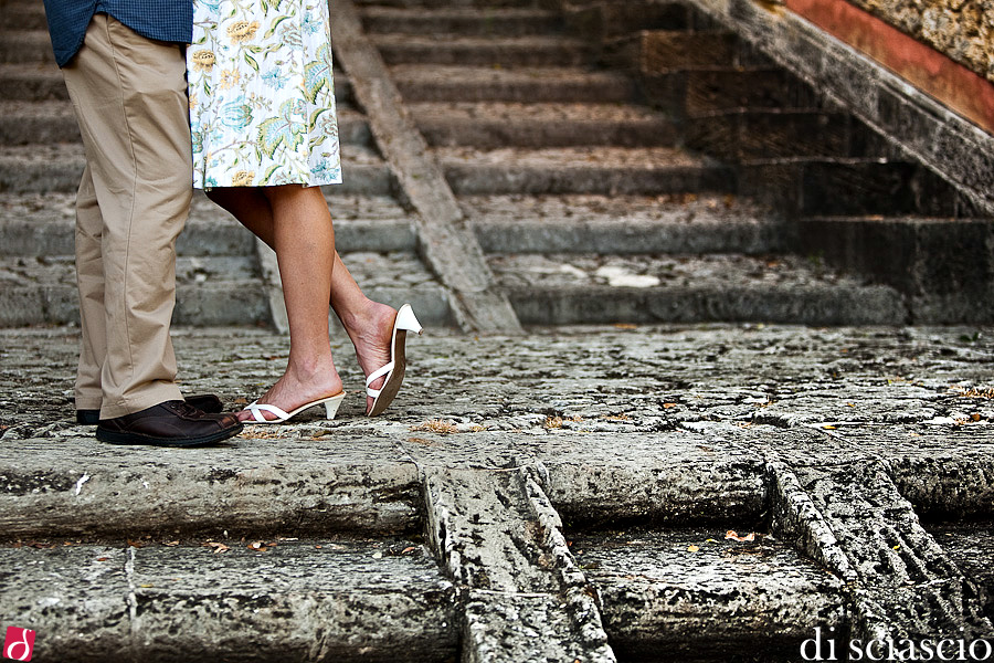 engagement photography of Krystin Gokey and Jim Ryan at Vizcaya and South Beach in Miami, FL from Alessandro Di Sciascio of Di Sciascio Photography, South Florida wedding photography from Fort Lauderdale wedding photographers.