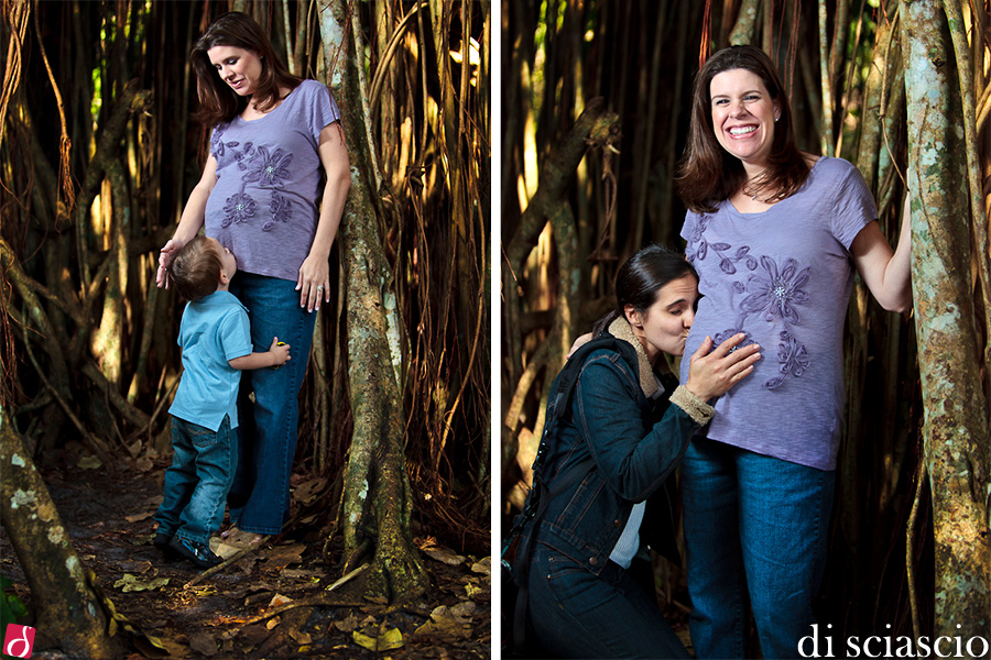 pregnancy photography of Javi and Marilyn Suarez in Miami, FL from Lisette and Alessandro Di Sciascio of Di Sciascio Photography, South Florida wedding photography from Fort Lauderdale wedding photographers.