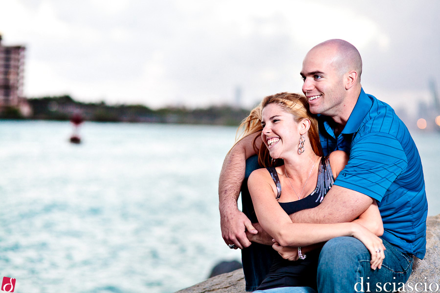 engagement photography of Jennifer and Stephen in Miami, FL from Lisette and Alessandro Di Sciascio of Di Sciascio Photography, South Florida wedding photography from Fort Lauderdale wedding photographers.