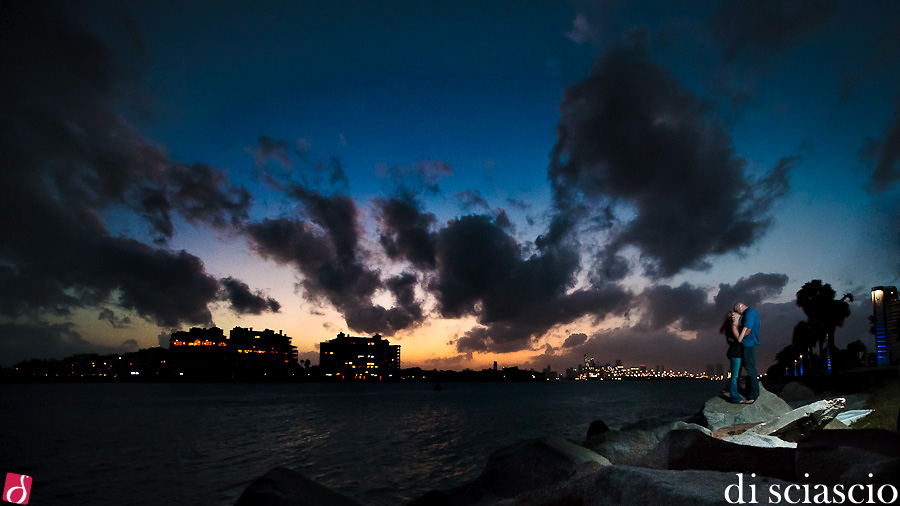 engagement photography of Jennifer and Stephen in Miami, FL from Lisette and Alessandro Di Sciascio of Di Sciascio Photography, South Florida wedding photography from Fort Lauderdale wedding photographers.