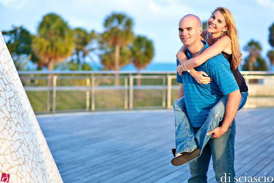 engagement photography of Jennifer and Stephen in Miami, FL from Lisette and Alessandro Di Sciascio of Di Sciascio Photography, South Florida wedding photography from Fort Lauderdale wedding photographers.