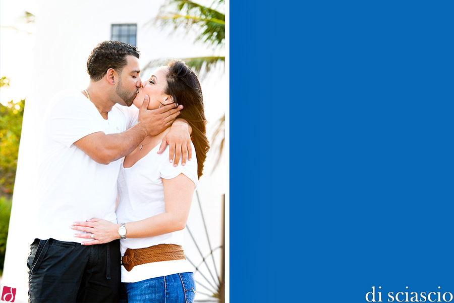 Engagement photography of Mari Ann Alsina and Harold Valenzuela in Miami, FL, from Lisette and Alessandro Di Sciascio of Di Sciascio Photography, South Florida wedding photography from Fort Lauderdale wedding photographers.