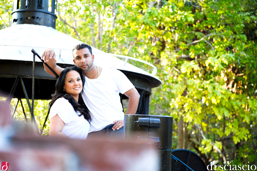 Engagement photography of Mari Ann Alsina and Harold Valenzuela in Miami, FL, from Lisette and Alessandro Di Sciascio of Di Sciascio Photography, South Florida wedding photography from Fort Lauderdale wedding photographers.