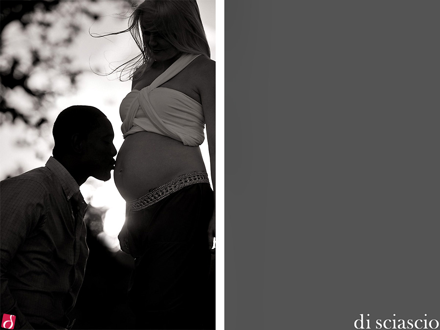 Pregnancy Photography of Deanna Kralick and Yomi Oyelola in Miami Beach, FL, from Lisette and Alessandro Di Sciascio of Di Sciascio Photography, South Florida wedding photography from Fort Lauderdale wedding photographers.