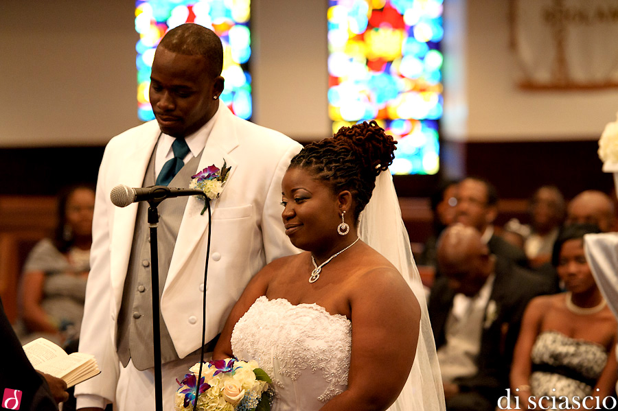 Wedding photography of Villardia Telusnord and Jermaine Shepherd - wedding in Fort Lauderdale, FL, Wedding in South Florida from Lisette and Alessandro Di Sciascio of Di Sciascio Photography, South Florida wedding photography from Fort Lauderdale wedding photographers.