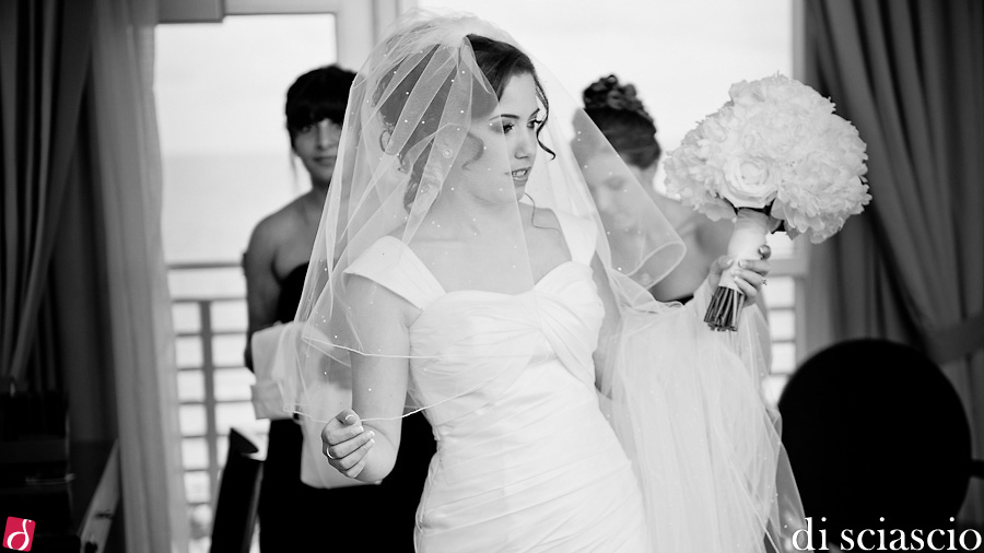 Wedding photography of Andrea Michel and Adam Berlin - wedding at the South Beach Ritz Carlton in Miami, FL, Wedding in South Florida from Lisette and Alessandro Di Sciascio of Di Sciascio Photography, South Florida wedding photography from Fort Lauderdale wedding photographers.