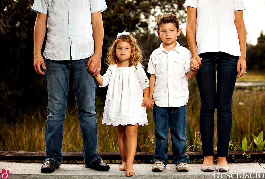 family photography of Pete and Melissa Kanenbley in Davie, FL from Lisette and Alessandro Di Sciascio of Di Sciascio Photography, South Florida wedding photography from Fort Lauderdale wedding photographers.