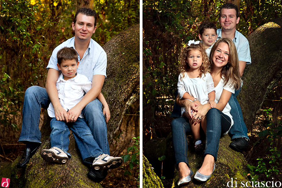 family photography of Pete and Melissa Kanenbley in Davie, FL from Lisette and Alessandro Di Sciascio of Di Sciascio Photography, South Florida wedding photography from Fort Lauderdale wedding photographers.