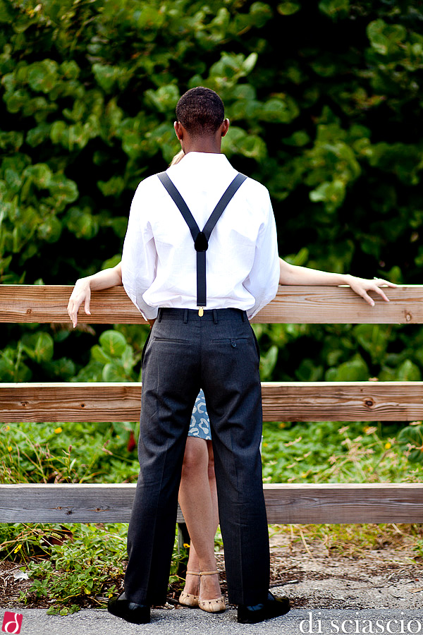 Engagement photography of Stephanie and Drack in Hollywood, FL from Lisette and Alessandro Di Sciascio of Di Sciascio Photography, South Florida wedding photography from Fort Lauderdale wedding photographers.